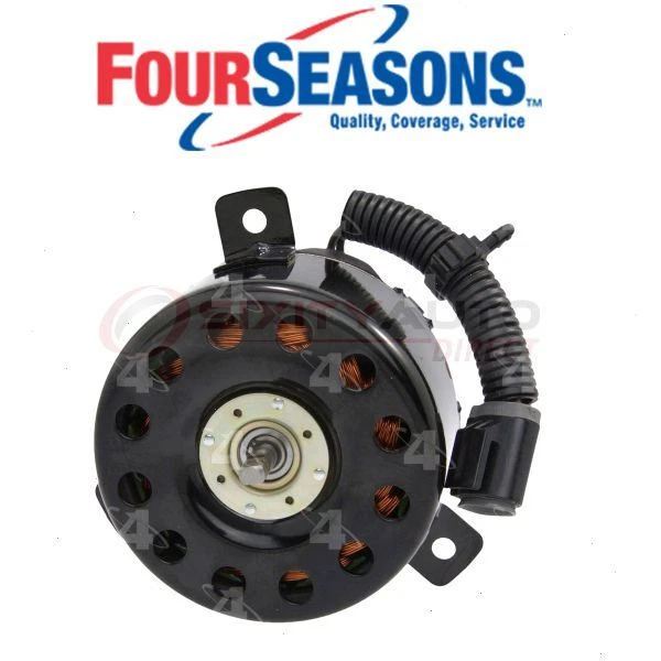 Four Seasons Left Engine Cooling Fan Motor for 1993-1995 Ford Taurus 3.2L V6 oj