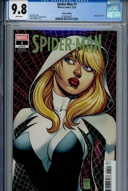 Spider-Man Vol 4 1 Adams Variant CGC 9.8 (2022)