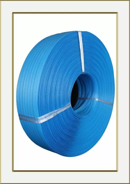 1000m Blue Poly Strap Heavy Duty Hand Carry Carton Strapping and Packaging