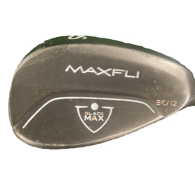 MAXFLI BLACK MAX Sand Wedge 56 Degrees 12* Bounce RH 85g Senior