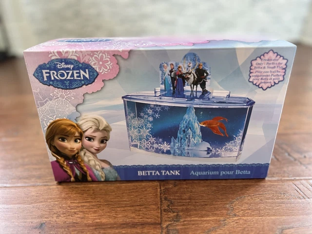 Disney's FROZEN Betta Fish Tank Penn-Plax Officially Licensed Themed -NEW IN BOX