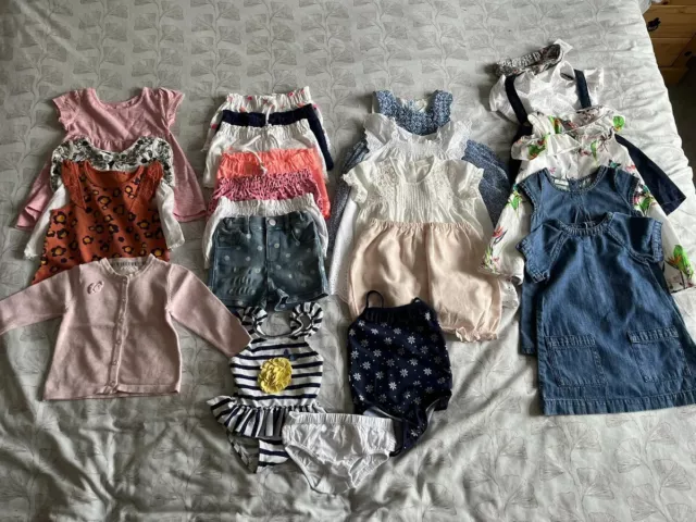 Pacchetto estivo bambina 12-18 mesi! Next, F&F, Ted Baker, Primark!