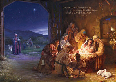 Light of the World Mark Missman Religious LPG Greetings Christmas Card