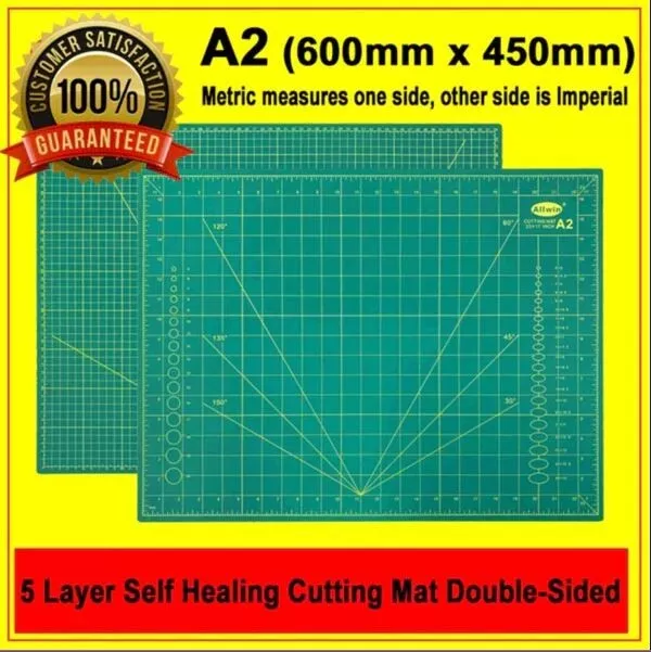 A2 High Quality Self Healing Cutting Mat 65cmx45cm workbench protection -GT-MTA1