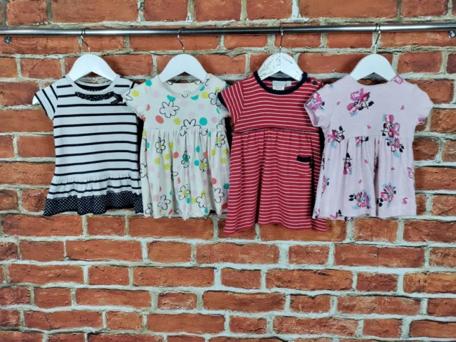 Baby Girls Bundle Age 6-9 Months Joules Jojo Maman Etc Short Sleeve Dress 74Cm