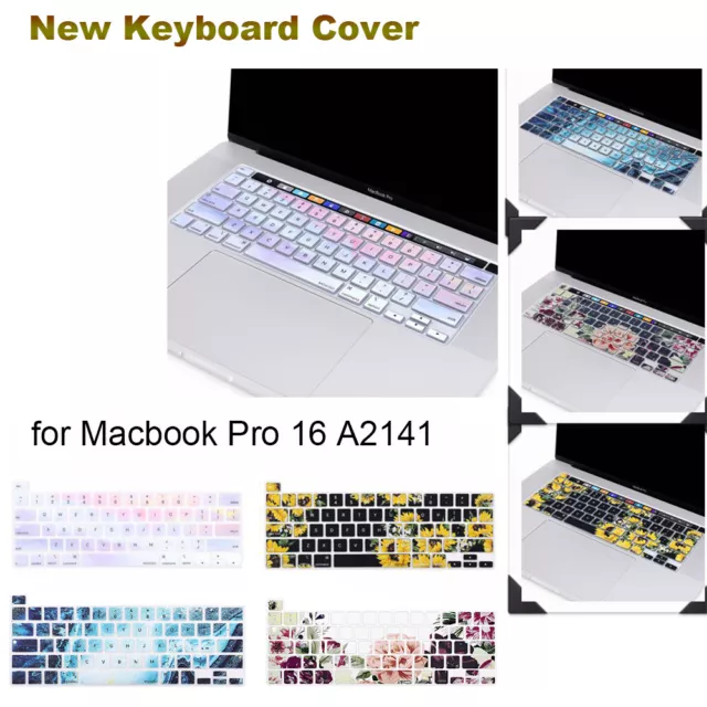 Housse de clavier en silicone pour ordinateur portable Mosiso pour Apple Macbook Pro 16 pouces A2141