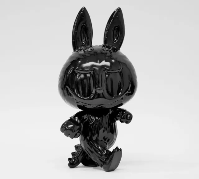 DCON HOW2WORK LABUBU ZIMOMO ST Black Kasing Lung Sofubi Soft DCON HOW2WORK LABUBU ZIMOMO ST Black Kasing Lung Sofubi Soft