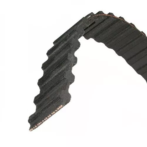 D255L050 Dual Timing Belt | 25.5"" Length, 3/8"" Pitch, 0.5"" Width, 68 Teeth