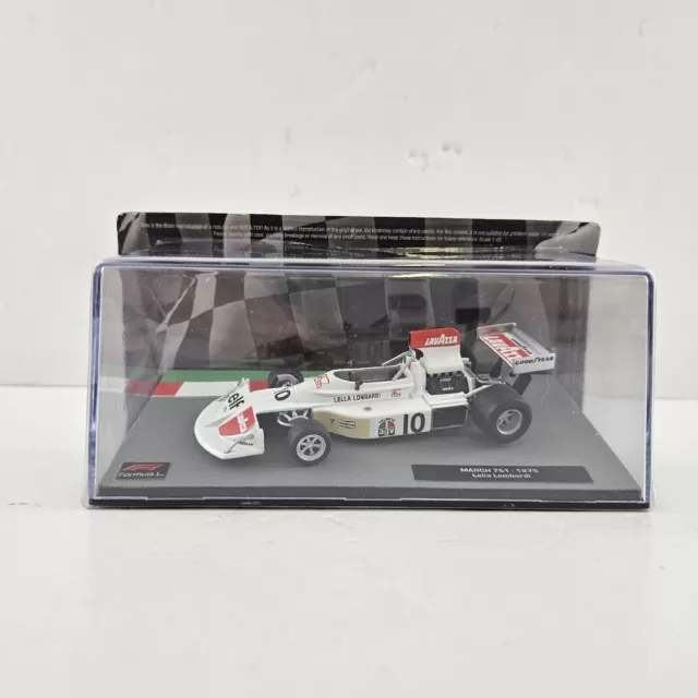 March 751 1975  Lella Lombardi  F1 Car Collection 1/43 Scale