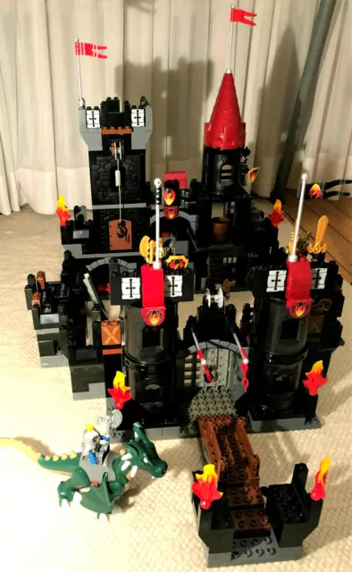 Lego Duplo Ritterburg 4785 Burg Black Castle Festung Schloss Turm Ritter Drache