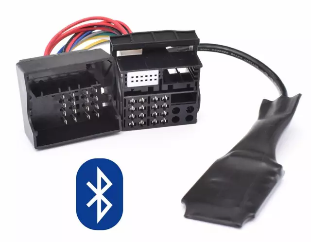 Câble Audio Bluetooth 6 Broches Adaptateur AUX-IN Stéréo de