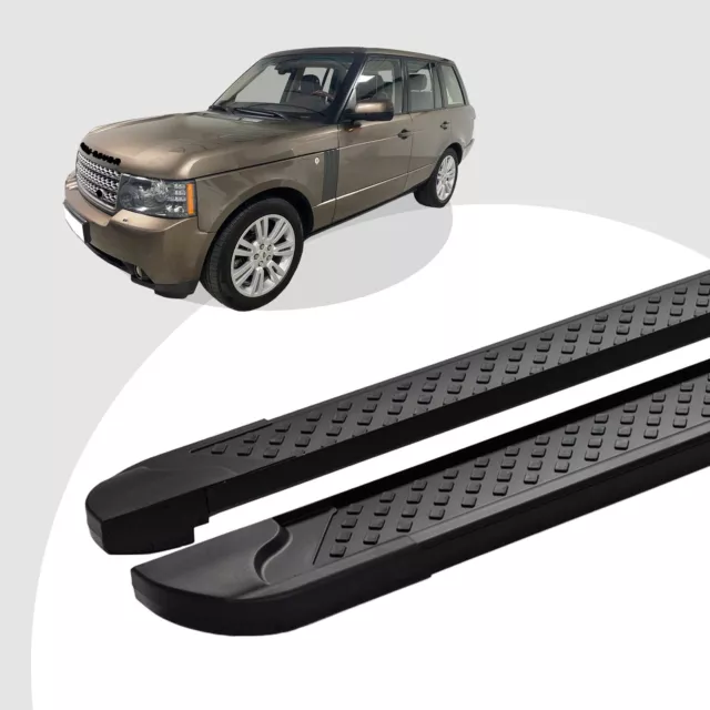 Suitable A Pedals for Land Range Rover Vogue 03/2002-12/2012 Soma Black