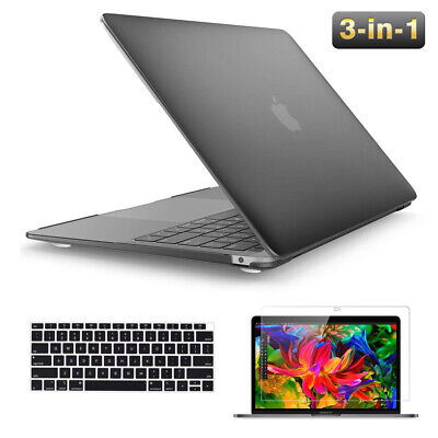 3 in 1 Macbook Air 13" Soft-Skin Plastic Hard Case & Keyboard Cover & LCD Screen