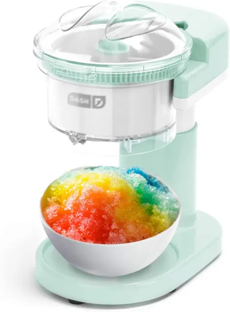 DASH Shaved Ice Maker + Slushie Machine with Stainless Steel Blades for Snow Con