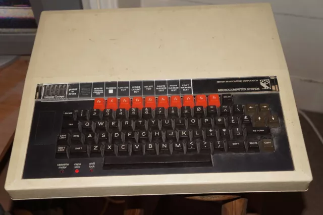 Vintage BBC Micro Computer Model B 32k - Working