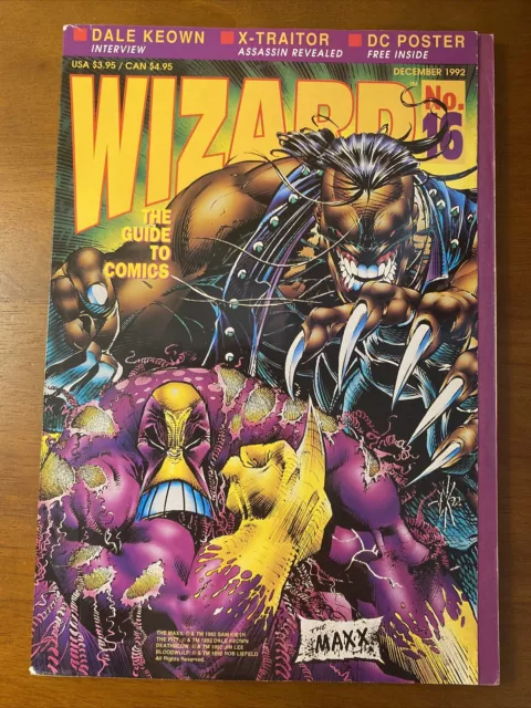 Wizard Guide To Comics #16 Magazine Dec 1992