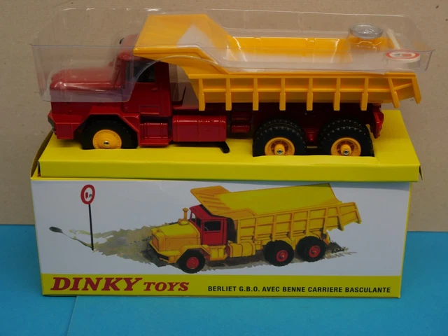 Dinky Toys# 572 Berliet G.B.O. Avec Benne Carriere Original Empty