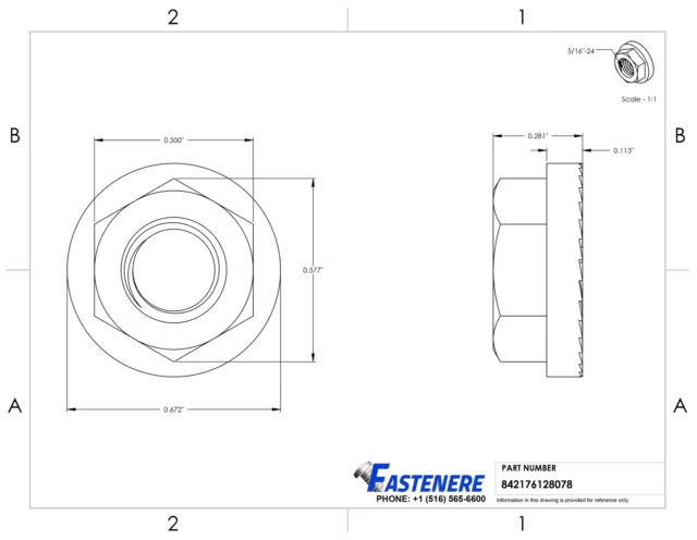 5/16-24 Stainless Steel Flange Nuts Serrated Base Lock Anti Vibration Qty 10 2