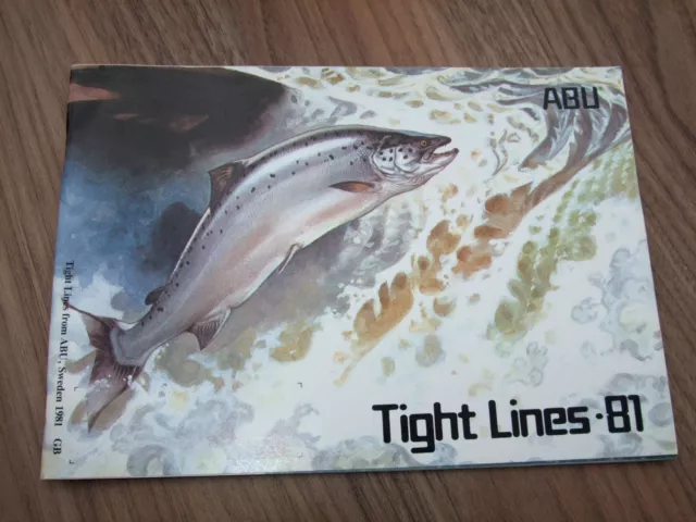 VINTAGE ABU TIGHT Lines Advertising Fishing Catalogue For 1982 £14.99 -  PicClick UK