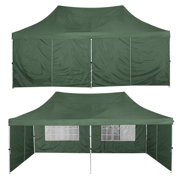 Pavillon 3x3/3x6 Faltpavillon Wasserdicht Partyzelt Gartenpavillon UV-Schutz 50+