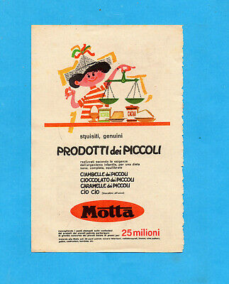 Top958-Pubblicita'/Advertising Page-1958- Motta - Prodotti Dei Piccoli