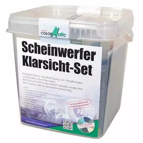 ColorMatic Scheinwerfer Klarsicht-Set 359248 Kunststoff-Streuscheiben-Reparatur