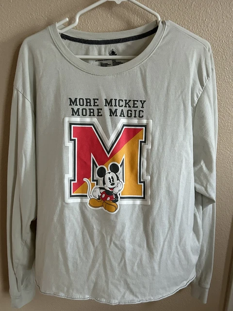 Disney Mickey Mouse Long Sleeve Fashion T-Shirt Ladies 1x