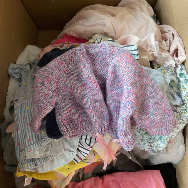 Paquete al por mayor de ropa para niñas de 5 kg 0-3 años Joblot grado A y B KILOS 2