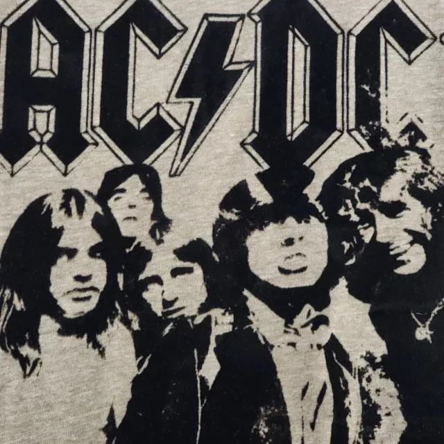 Lucky Brand ACDC Shirt ADULT EXTRA LARGE XL GREEN CONCERT 1979 TOUR MENS NWT