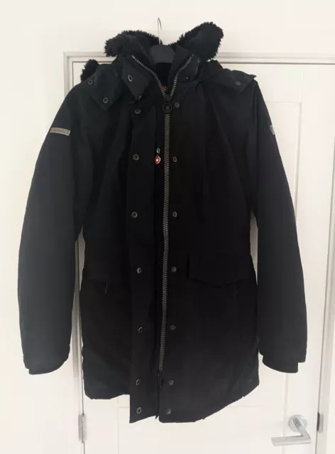WELLENSTEYN WOMEN S BLACK Winter Coat 90.00 PicClick UK
