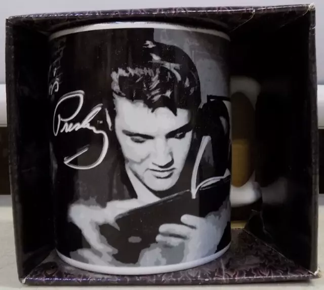 ELVIS PRESLEY 12 oz. Ceramic Coffee Mug / Cup - NEW