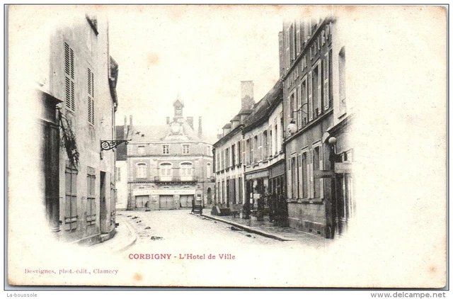 58 CORBIGNY - l'hotel de ville