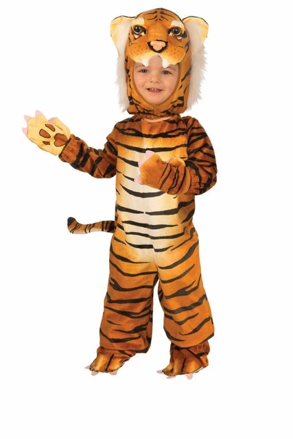 Plush Tiger Toddler / Child Costume 4-6X