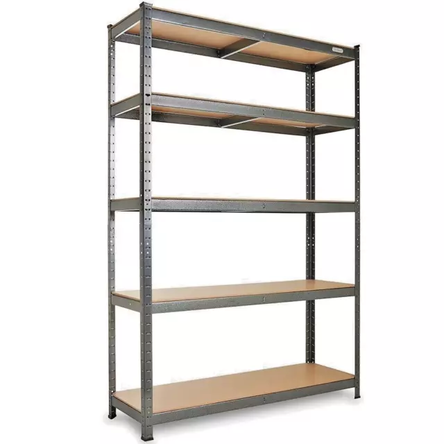 Garage Storage Shelves Extra Wide Shelving Unit Heavy Duty Workshop DIY Racking