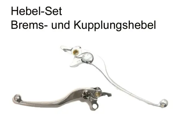 Kupplungshebel + Bremshebel Silber Suzuki VZ 1500 M1500 Intruder 2009-2011