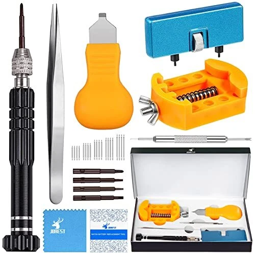 Watch Battery Replacement Repair Tool Kit Professional Back Remover Case Opener