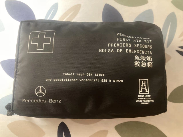 GENUINE MERCEDES-BENZ IN Car Compact First Aid Kit Sterile EUR 11,48 ...