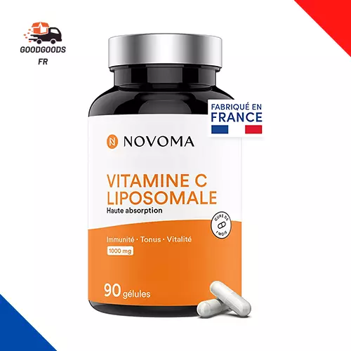 Vitamine C Liposomale 1000Mg, Assimilation Maximale, 90 Gélules Végétales