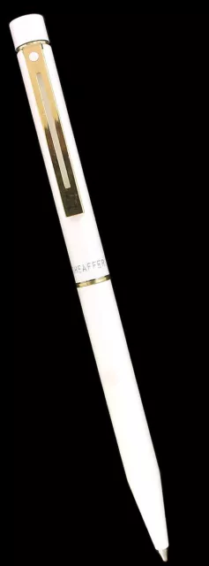 Scarce Circa 1986 Sheaffer Targa Classic Laque Ivory Ballpoint Pen Mint