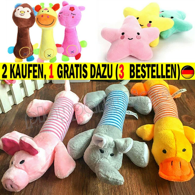 Hundespielzeug Quietscher Hund Spielzeug Plüsch Kauspielzeug Welpen Kauen.Toys