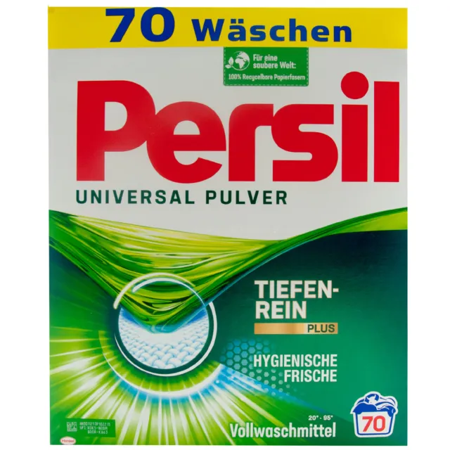 Persil Washing Powder 1 X Universal Powder 70 Wl 20° -95° - Deep Clean - 10lbs