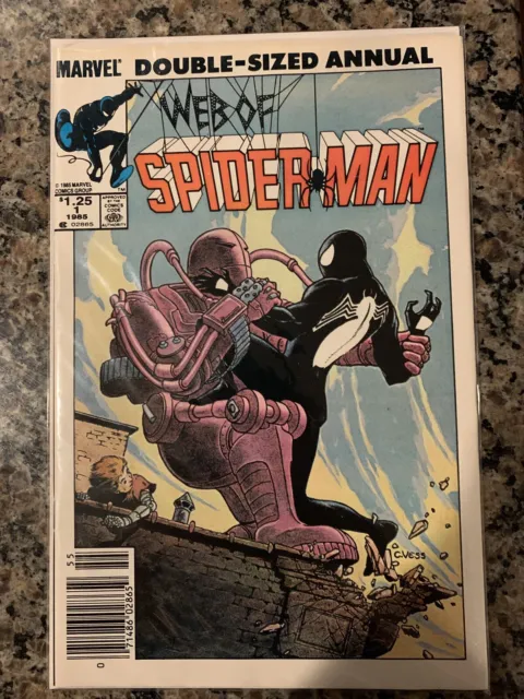 Web Of Spiderman 1-Double Sized Annual