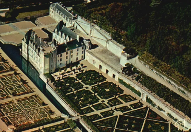 Postcard Les Chateaux De La Loire Chateau De Villandry Indre-Et-Loire France