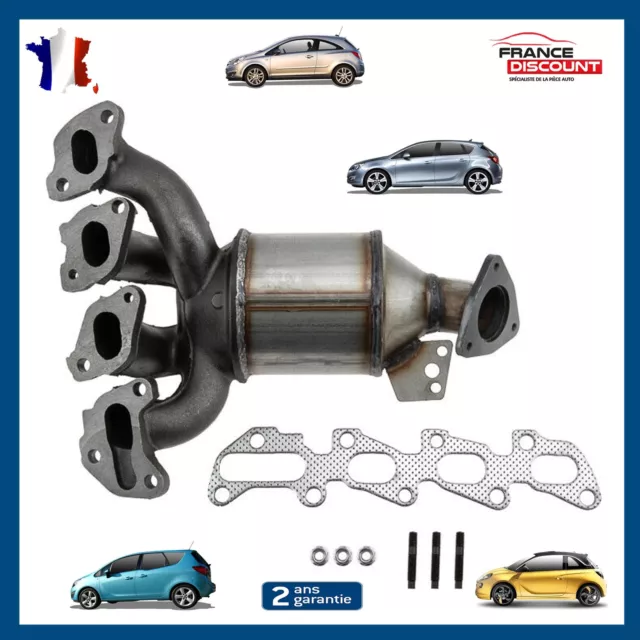 Catalyseur d'échappement prévu pour OPEL ADAM ASTRA J CORSA D MERIVA B 25195105