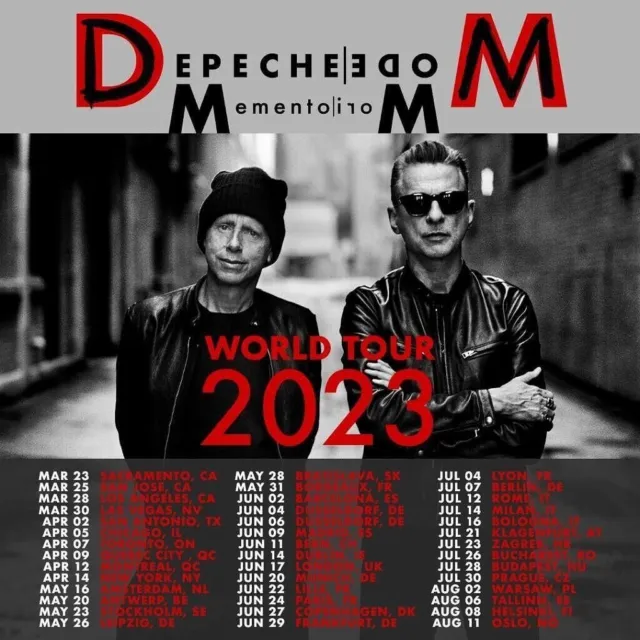 Depeche Mode 09.07.23 Berlin Olympiastadion, Front of Stage 2, 1-2 Tickets