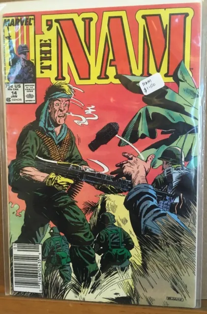 The 'Nam #14, 1988, Marvel Comics, Doug Murray-Wayne Vansant, VF