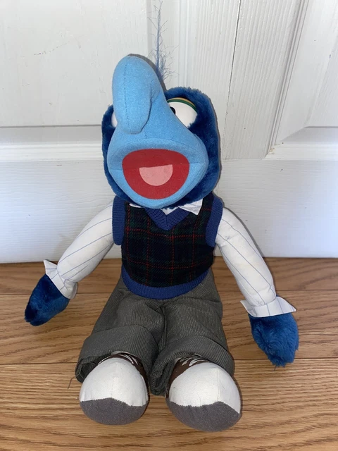 Vintage Gonzo Jim Henson Muppets Plush Stuffed Animal Doll 18” Tall Rare