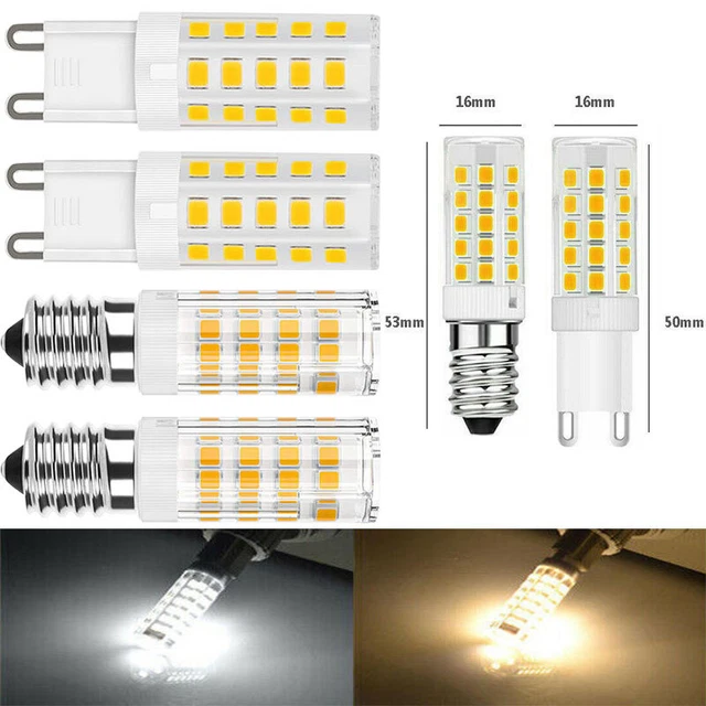 G9 E14 5W 10W LED 2835SMD Lampe Birne Sockel Leuchtmittel 220V Warmweiß Kaltweiß