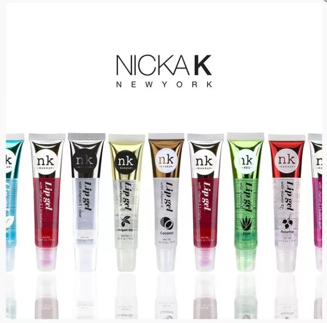 NK Makeup Mix Lip Gel Lipgloss with Vitamin E Any Pack of 3