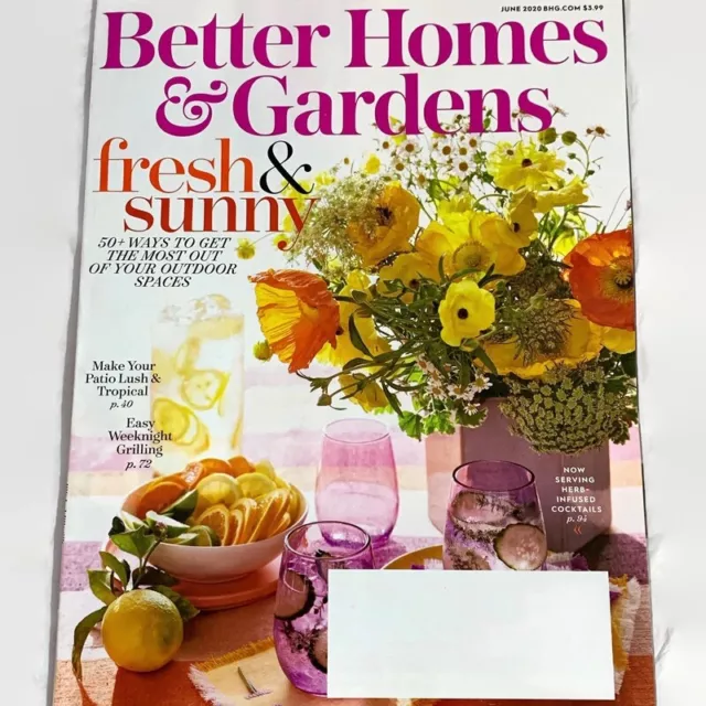 Better Homes And Gardens Magazine June 2024 Brina Claudie